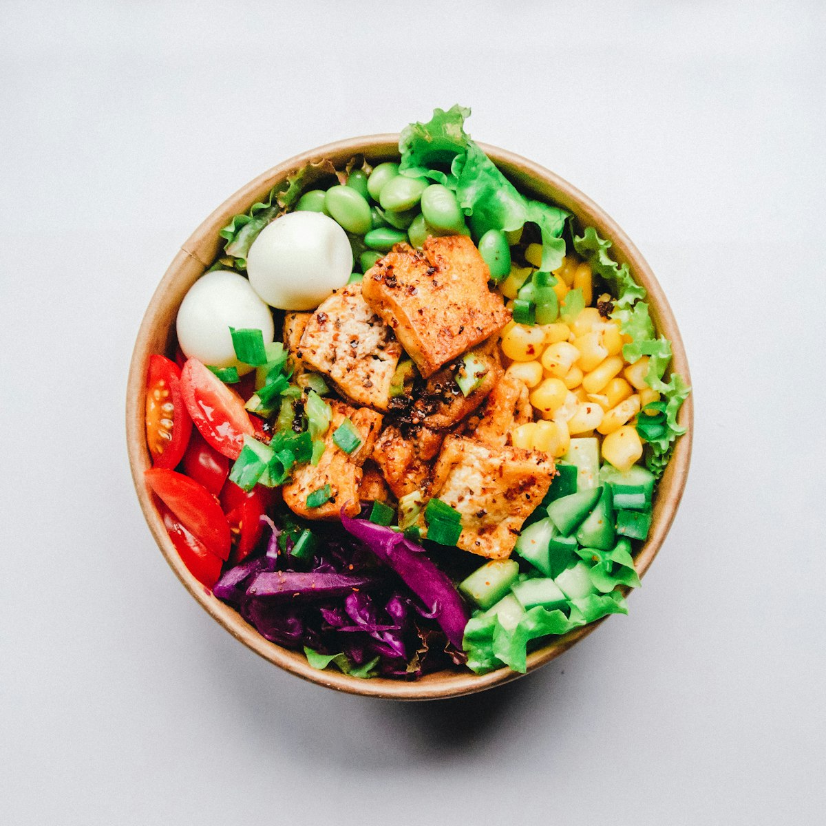Common foods in a balanced diet for men's health
